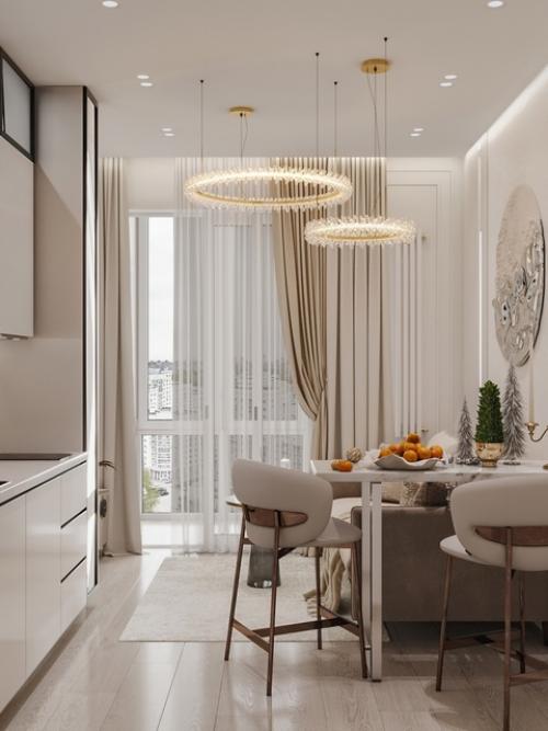 Проект 1-комнатной квартиры 37 кв. 05