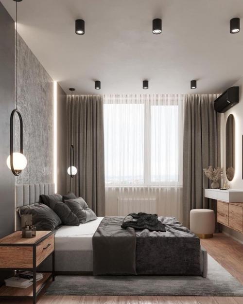 Современная однушка + планировка. 08