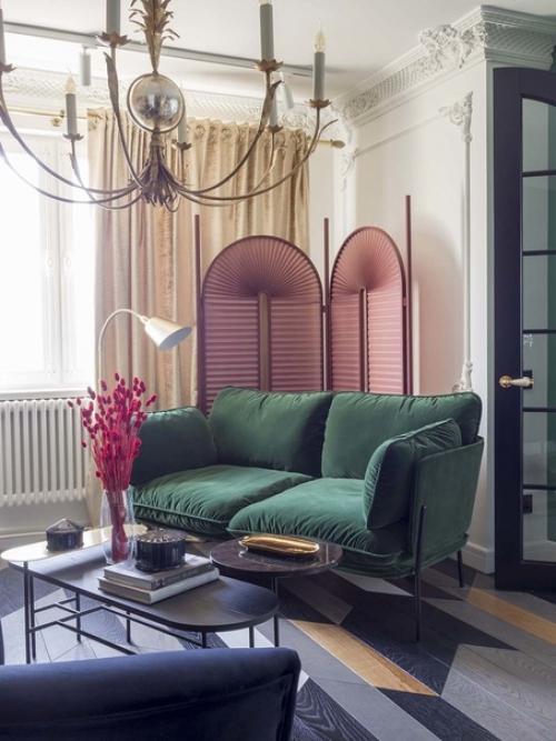 Маленькие диваны в интерьере. 02