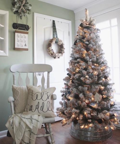 Куда повесить новогодний венок. 08