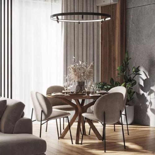 Стильная кухня - гостиная. 03