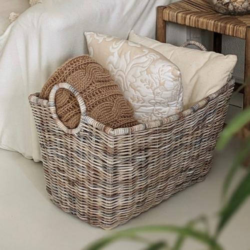 Для чего можно использовать плетёные корзины? 04