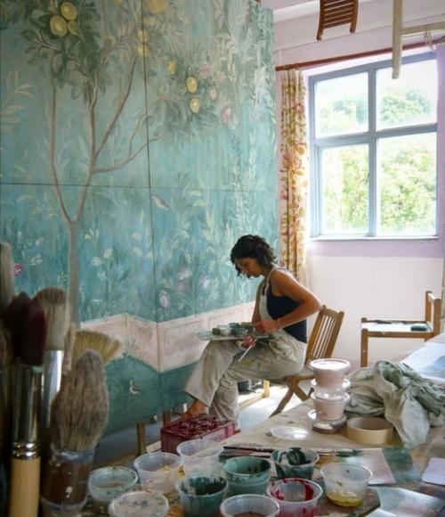 Мелисса Уайт - декоратор и художник декоративных интерьеров. 08 Мелисса Уайт - декоратор и художник декоративных интерьеров. 08