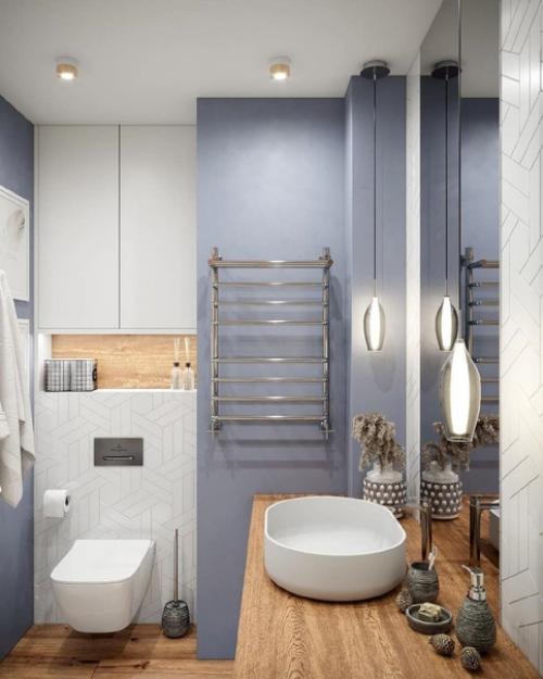 Дизайн - проект санузла. 01