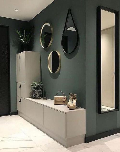 Несколько вариантов оформления прихожей. 03