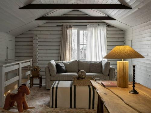 Давние подписчики знают как я люблю дома из бруса. 06