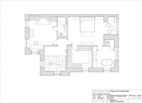 Начали делать дизайн проект интерьера таунхауза в ЖК Суханово Парк. 03 Начали делать дизайн проект интерьера таунхауза в ЖК Суханово Парк. 03