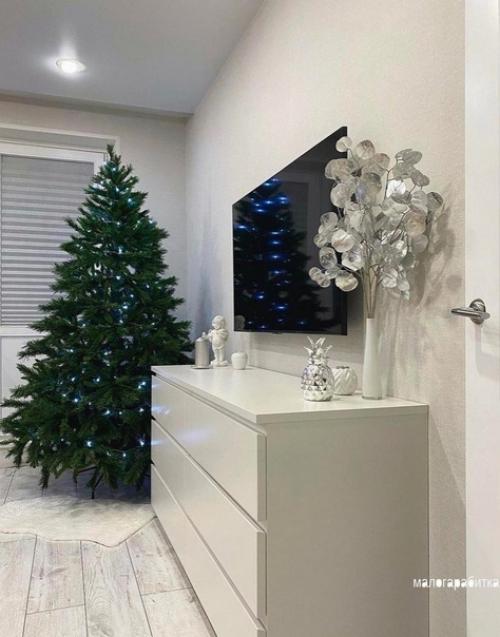 Белоснежный интерьер. В современном стиле. 06