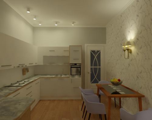 Варианты сценариев освещения в интерьере. 02