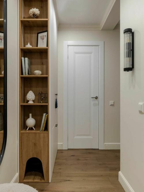 Элегантный домашний интерьер в однокомнатной панельке 44 м. 05