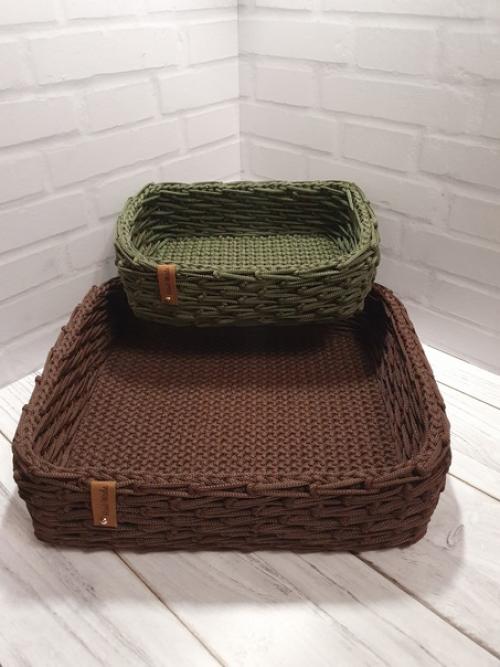 Ах, эти вязаные корзинки! 02 Ах, эти вязаные корзинки! 02