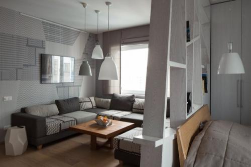 Современная квартира для молодого человека в Петербурге. 01