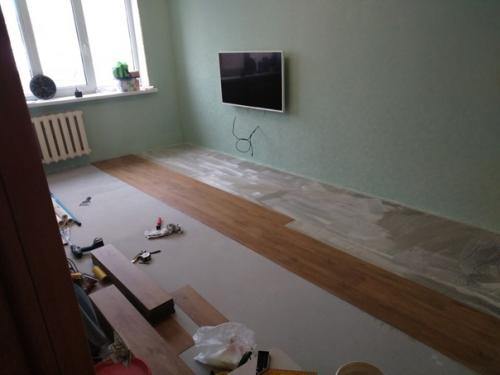 Ремонт спальни, площадь 16 кв. 06