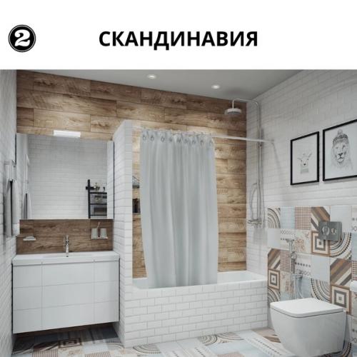 Современная ванная комната дает широкий простор для дизайнерских решений и их воплощений. 03