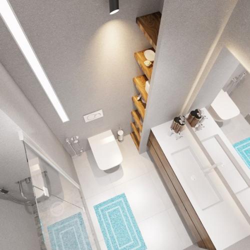 Дизайн - проект однокомнатной квартиры 38 кв. 03