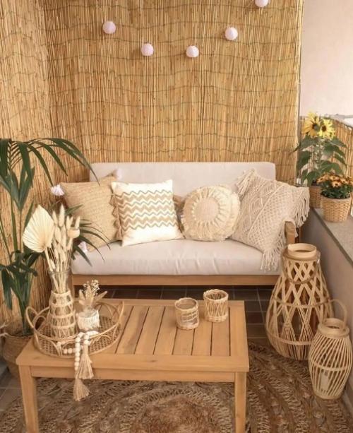 Тёплый, уютный интерьер загородного дома. 05