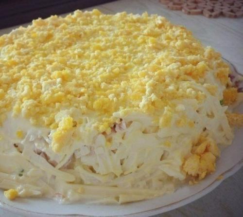 Сытные сырные салатики: топ - 9 рецептов. 05