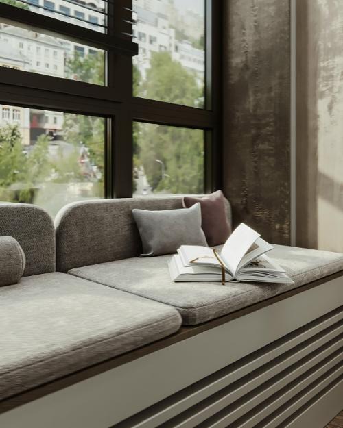 Дизайн проект спальни для молодой семьи. 05