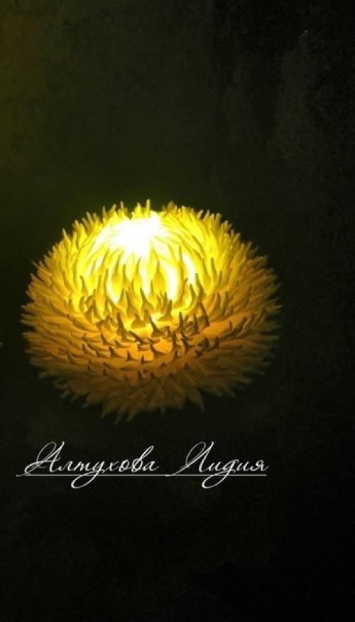 Светильник - торшер модный акцент ушедшего года, выполнен из безопасного материала изолон. 02