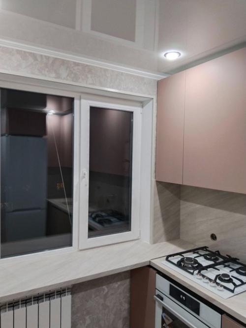 Кухня в пудровом цвете - это один из самых популярных трендов среди дизайнеров интерьера. 01