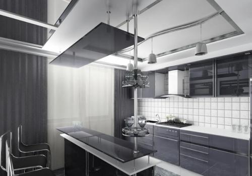 В России интерьеры хай - тек полюбили в 90-х, хотя сам стиль возник двадцатью годами раньше, и в архитектуре. 06