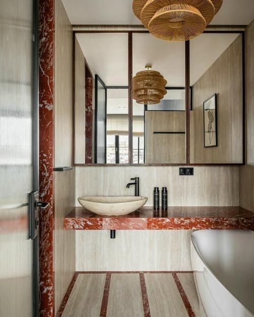 Реализованный интерьер квартиры, площадью 185 кв. 06