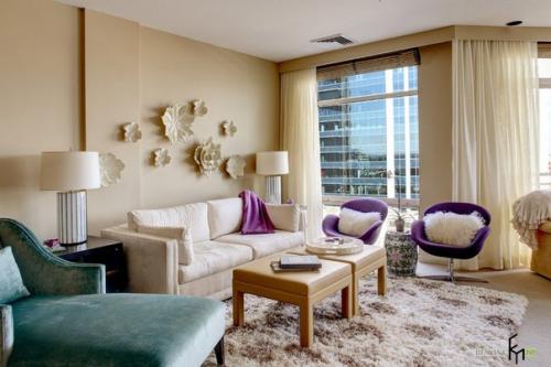 Сочетания бежевого цвета в интерьере. 01