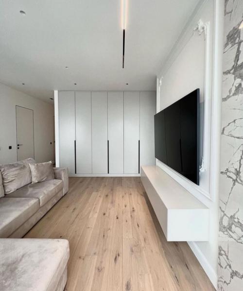 Объединение кухни и гостиной имеет множество преимуществ. 07