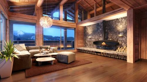 Стиль шале.  Стиль шале в последние годы стал популярен, и в первую очередь в странах Запада. 03