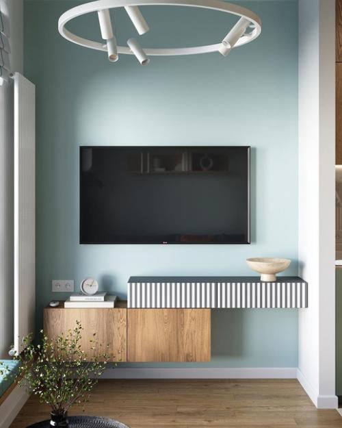 Дизайн современной кухни - гостиной. 02