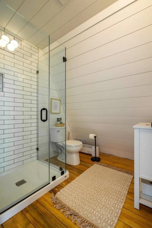 Дом - шалаш (a - Frame) в Creekside Dwellings - это жилище недалеко от страны амишей в 10 километрах от винсбурга. 04