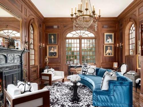 Майкл Дуглас и Кэтрин зета - Джонс продали свой особняк на берегу реки гудзон за 12 миллионов долларов. 04