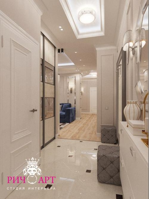 Прям из под пера дизайнера очередной проект квартиры 115 квадратов, г. Москва. 05