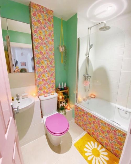 Попробуйте не зажмуриться, глядя на этот красочный интерьер! 04