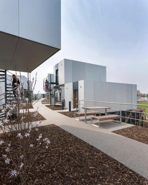 Модульные общежития в технологическом институте Dyson. 07