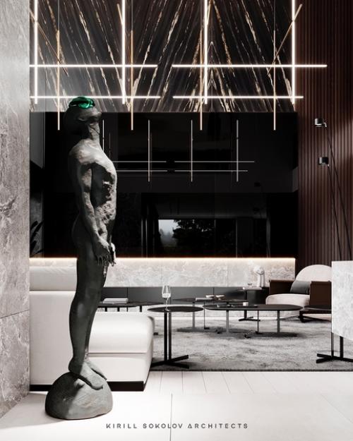 Интерьер виллы в 1000 кв. 08