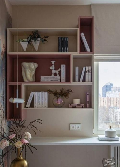 Волшебный интерьер двушки для девушки - студентки. 06