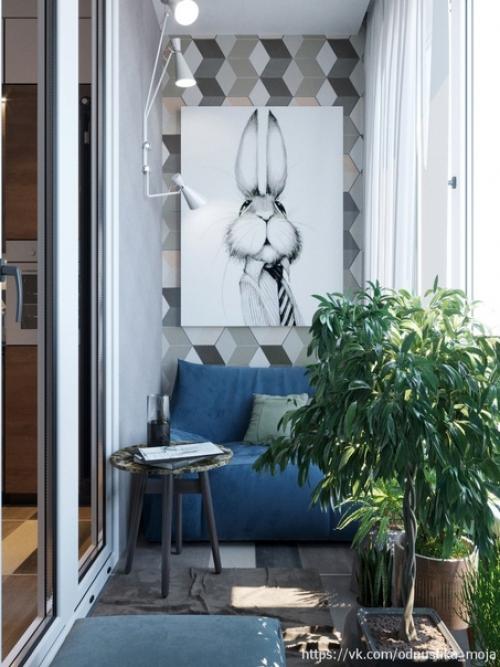 Дизайнер Павел Алексеев разработал проект квартиры площадью 38 кв. 06