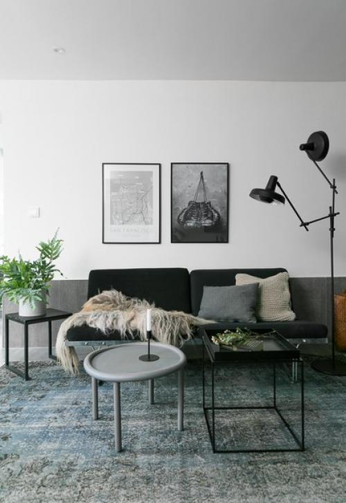 Квартира в скандинавском стиле площадью 48 квадратных метров. 03