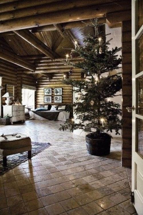 Этот деревянный дом из оцилиндрованного бревна - как будто из сказки! 01