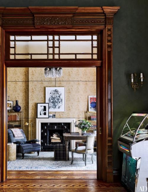 Нью-йоркская квартира актрисы Джессики честейн располагается в доме построенном в стиле викторианской эпохи. 03