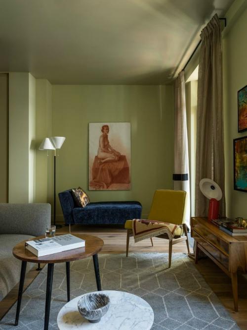 Оливковый цвет в интерьере. 02 Оливковый цвет в интерьере. 02