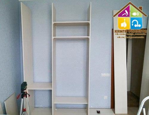 Как своими руками сделать шкаф - купе? 04 Как своими руками сделать шкаф - купе? 04