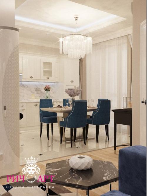 Прям из под пера дизайнера очередной проект квартиры 115 квадратов, г. Москва. 06