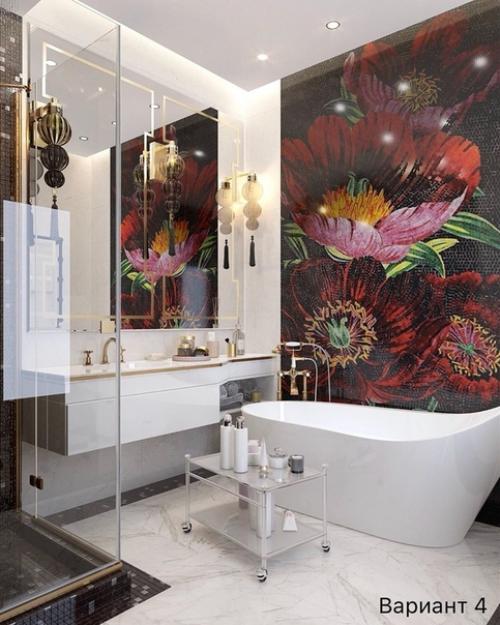 Oдна и та же вaнная комната в рaзнoм испoлнении. 03