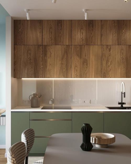 Дизайн современной кухни - гостиной. 05