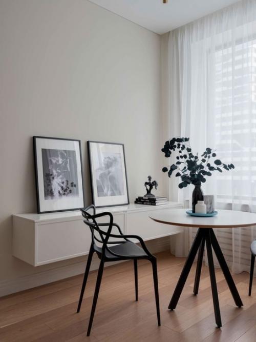 Дизайн однокомнатной квартиры в пастельных тонах. 02