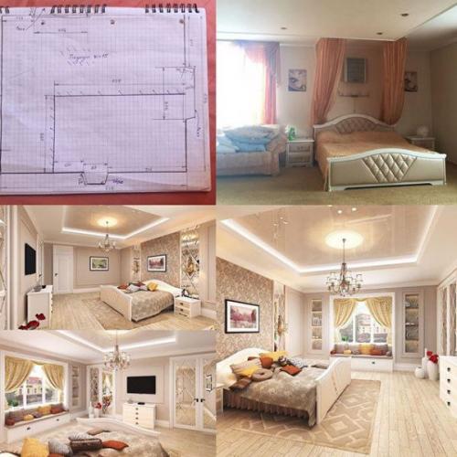 Ирина агибалова шикарный ремонт в спальне показала. 01