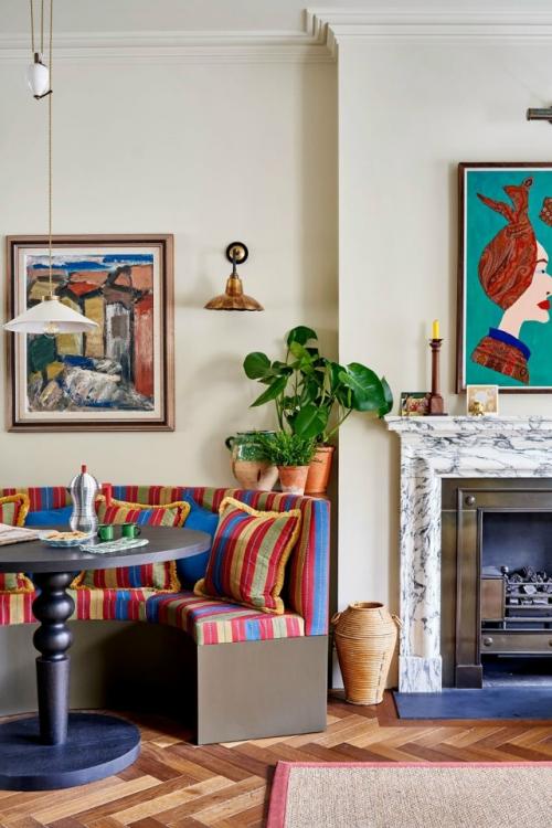 Яркий дом XIX века в Челси. 08