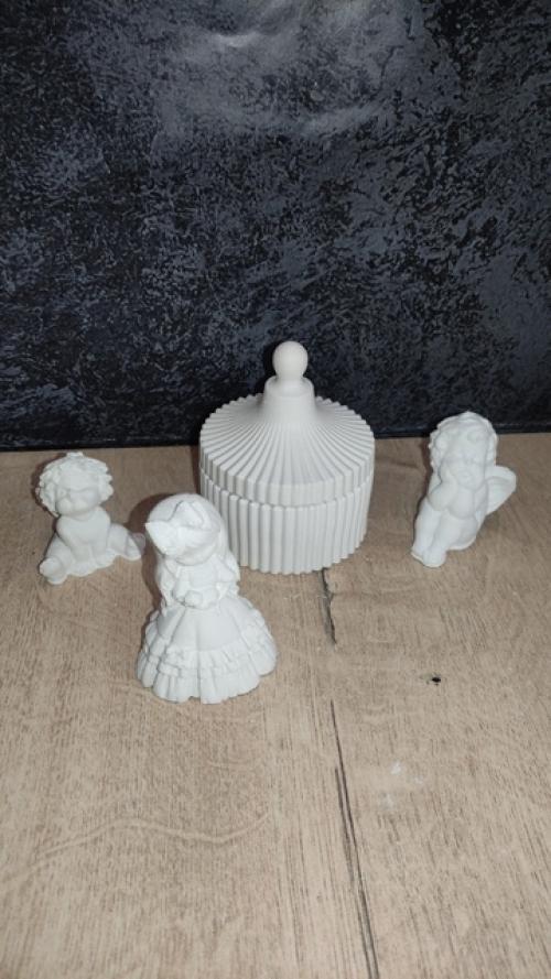 Гипсовое кашпо бренда Elvados - это элегантное и многофункциональное произведение искусства для вашего дома. 07